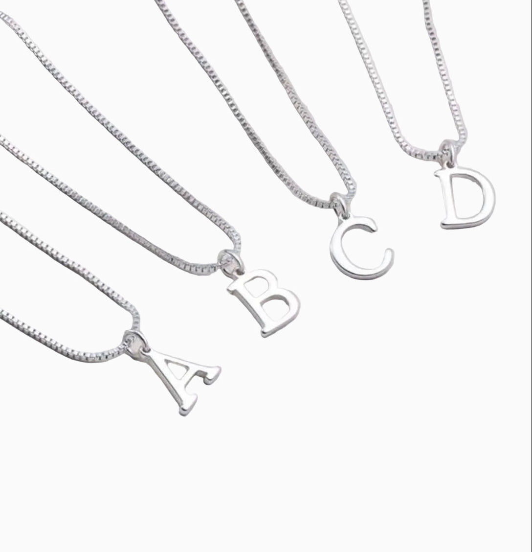 custom initial necklace